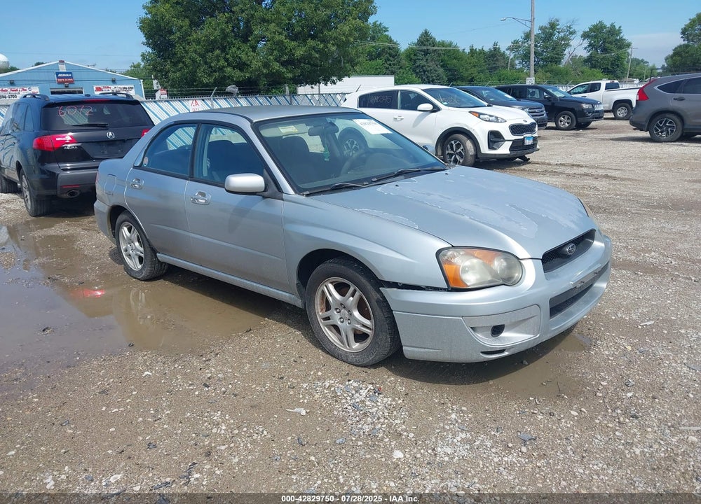 2004 SUBARU IMPREZA 2.5RS VIN: JF1GD67514H503847