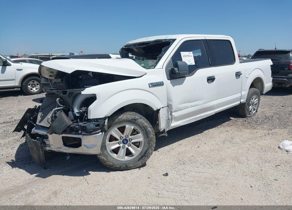2016 FORD F-150 VIN: 1FTEW1C81GFC31055