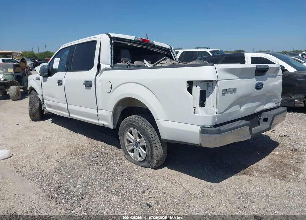 2016 FORD F-150 VIN: 1FTEW1C81GFC31055
