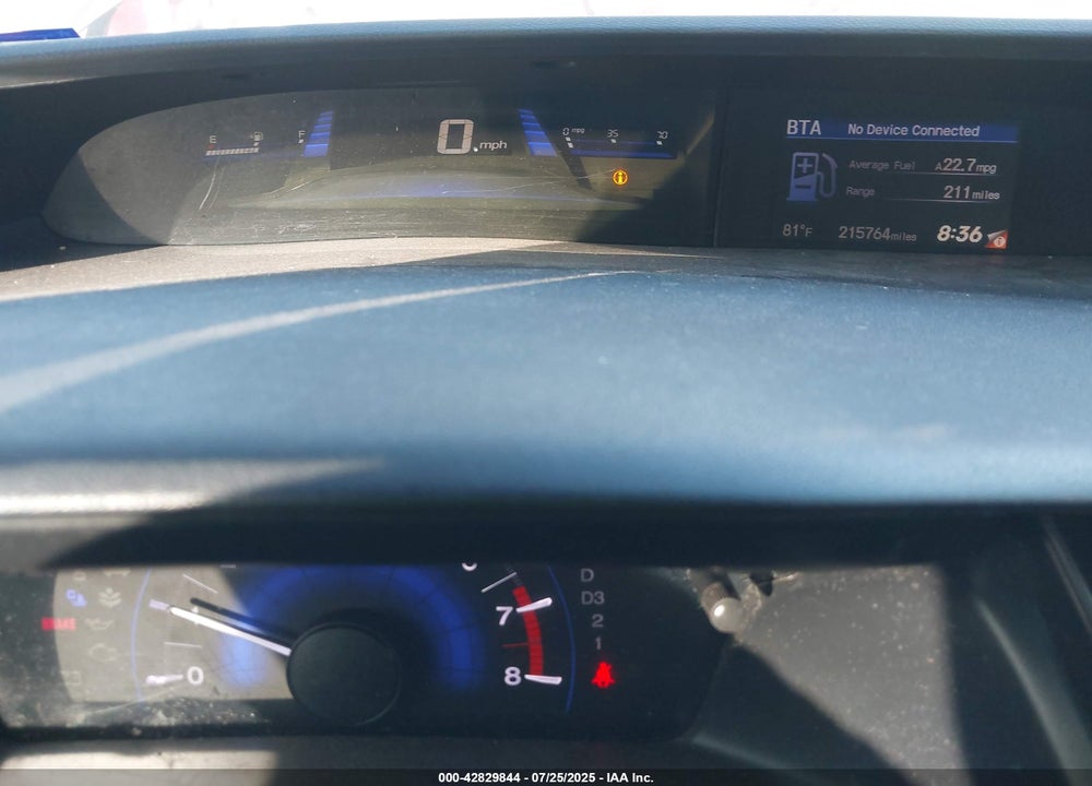 2013 HONDA CIVIC VIN: 2HGFB2F58DH509789