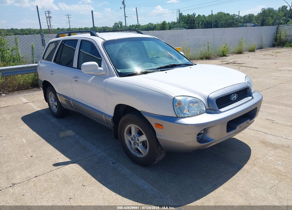 2004 HYUNDAI SANTA FE VIN: KM8SB12B94U649586