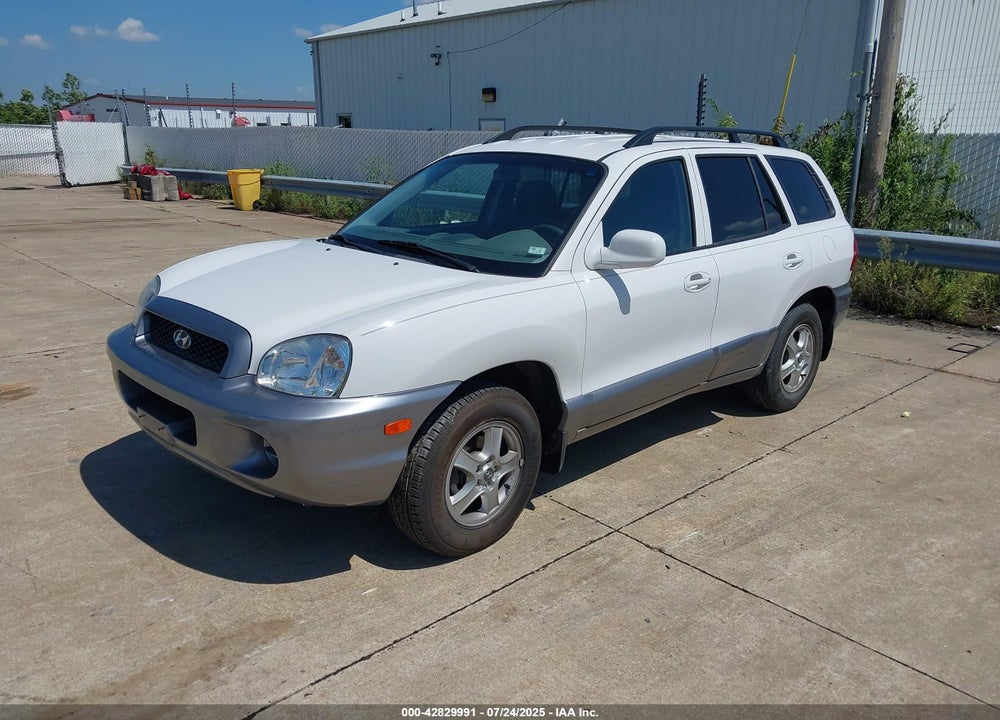 2004 HYUNDAI SANTA FE VIN: KM8SB12B94U649586