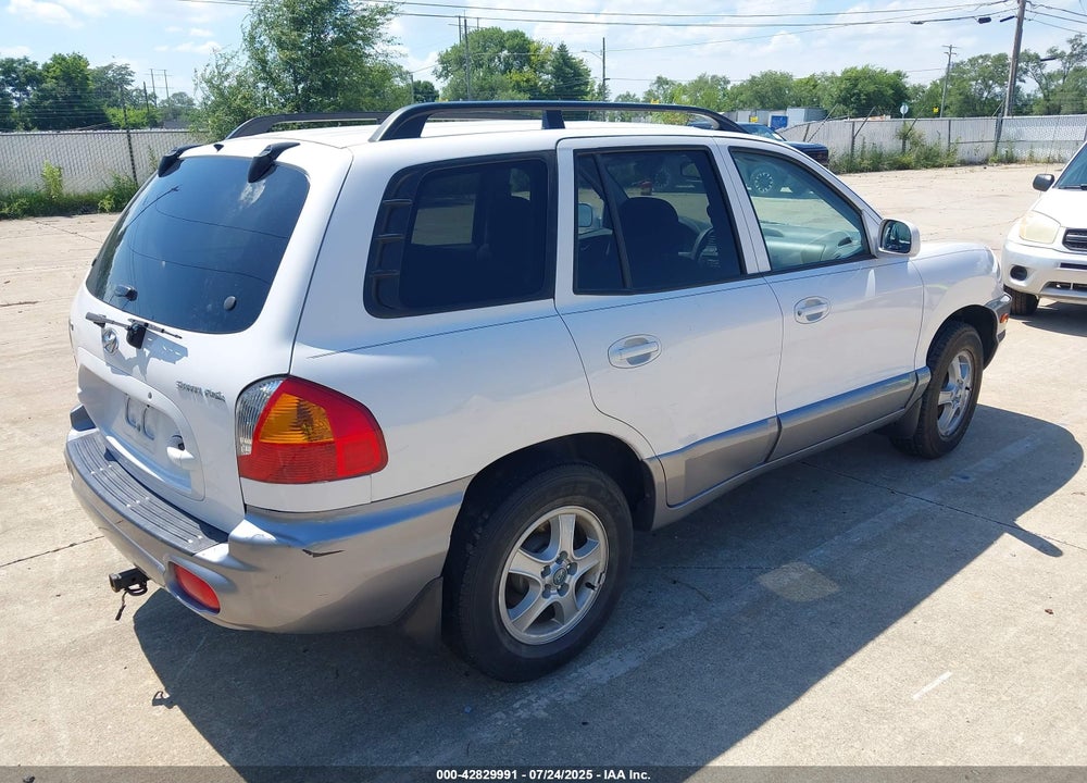 2004 HYUNDAI SANTA FE VIN: KM8SB12B94U649586