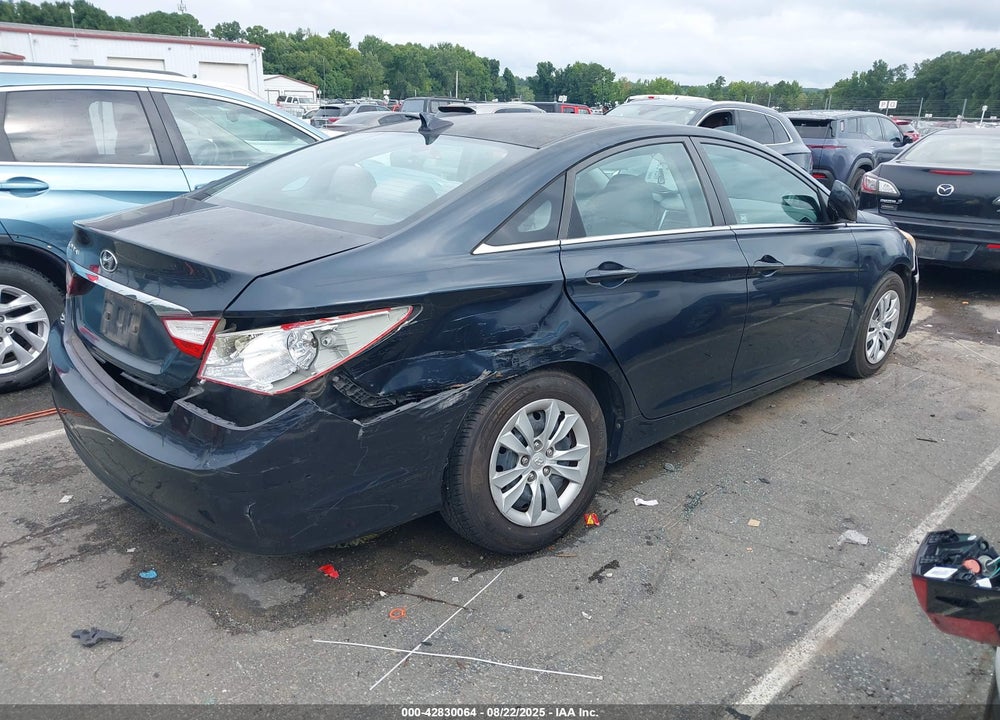 2011 HYUNDAI SONATA GLS VIN: 5NPEB4AC1BH021641