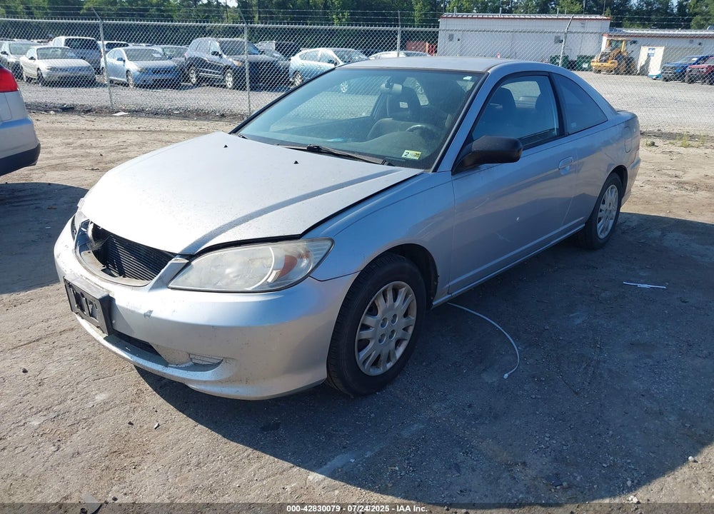 2005 HONDA CIVIC VIN: 1HGEM22535L075913