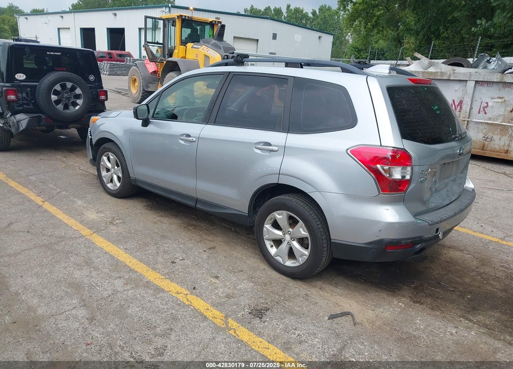 2016 SUBARU FORESTER 2.5I VIN: JF2SJABC0GH547138