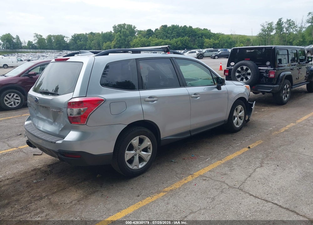 2016 SUBARU FORESTER 2.5I VIN: JF2SJABC0GH547138