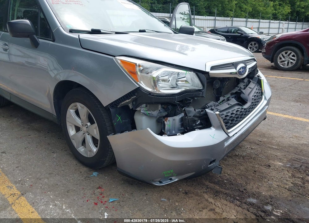 2016 SUBARU FORESTER 2.5I VIN: JF2SJABC0GH547138