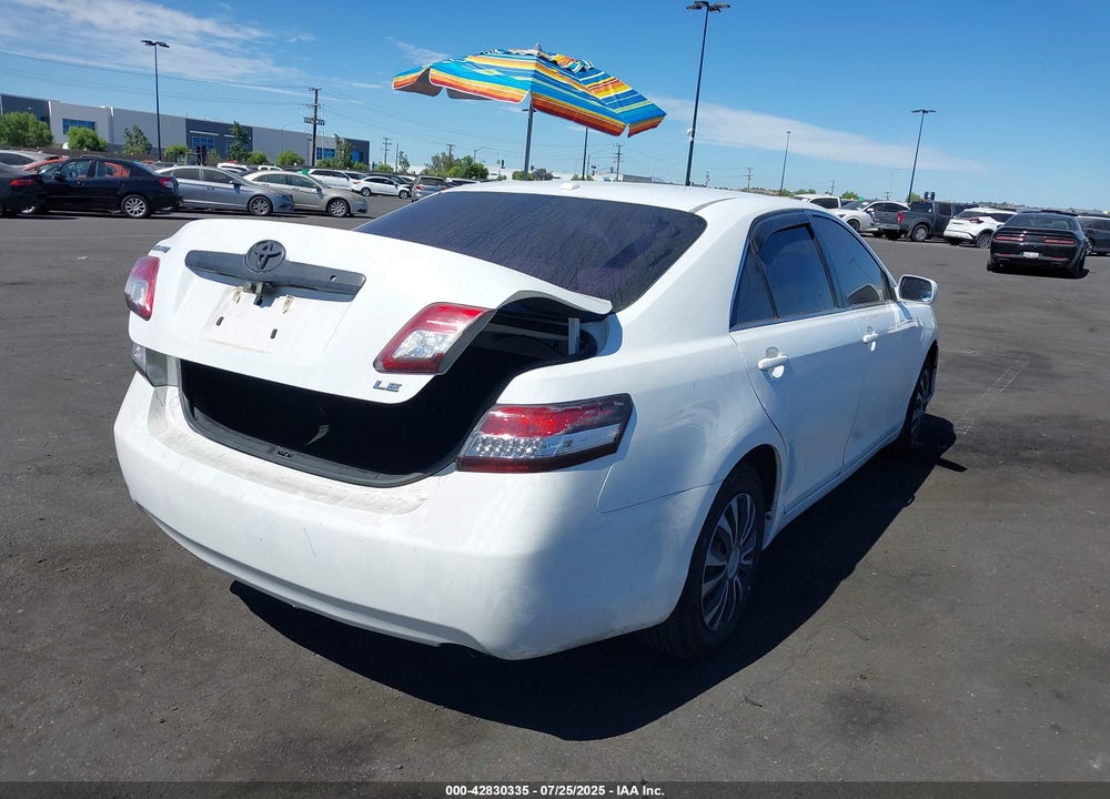2011 TOYOTA CAMRY LE VIN: 4T1BF3EK2BU581205