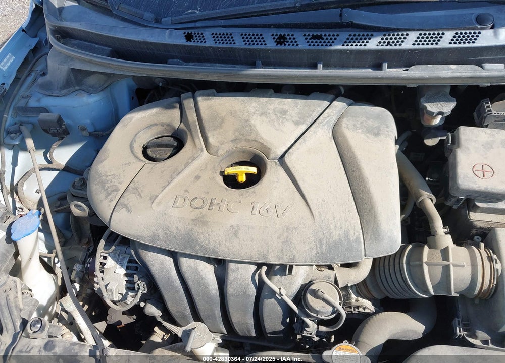 2011 HYUNDAI ELANTRA VIN: KMHDH4AEXBU109455