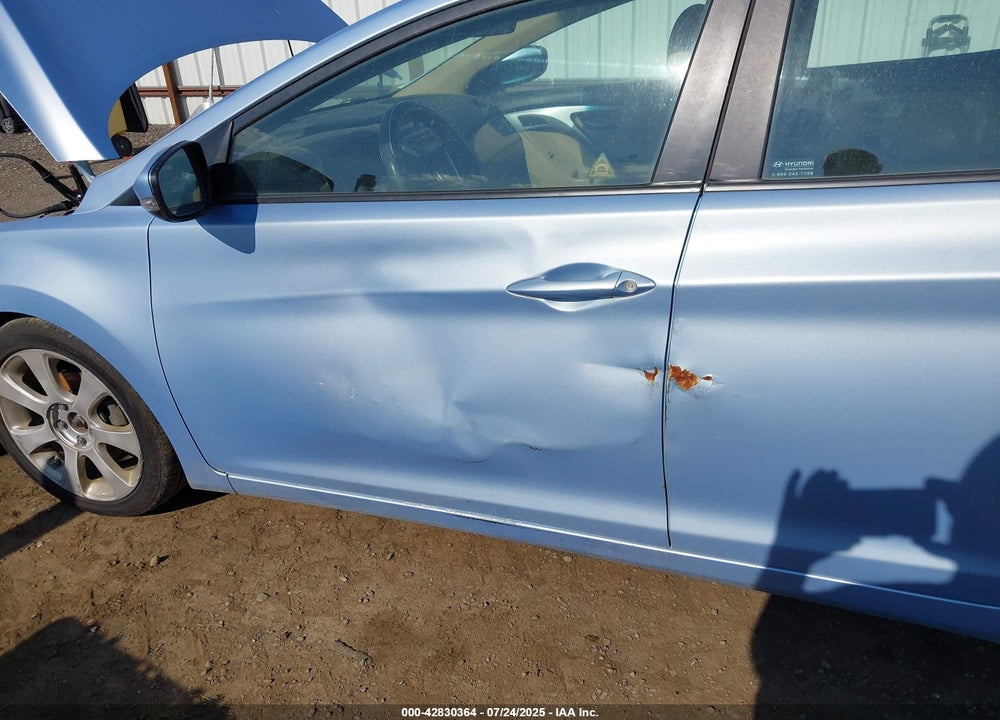 2011 HYUNDAI ELANTRA VIN: KMHDH4AEXBU109455