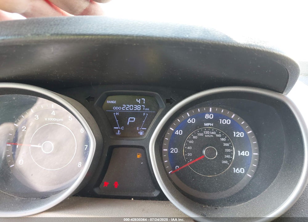 2011 HYUNDAI ELANTRA VIN: KMHDH4AEXBU109455