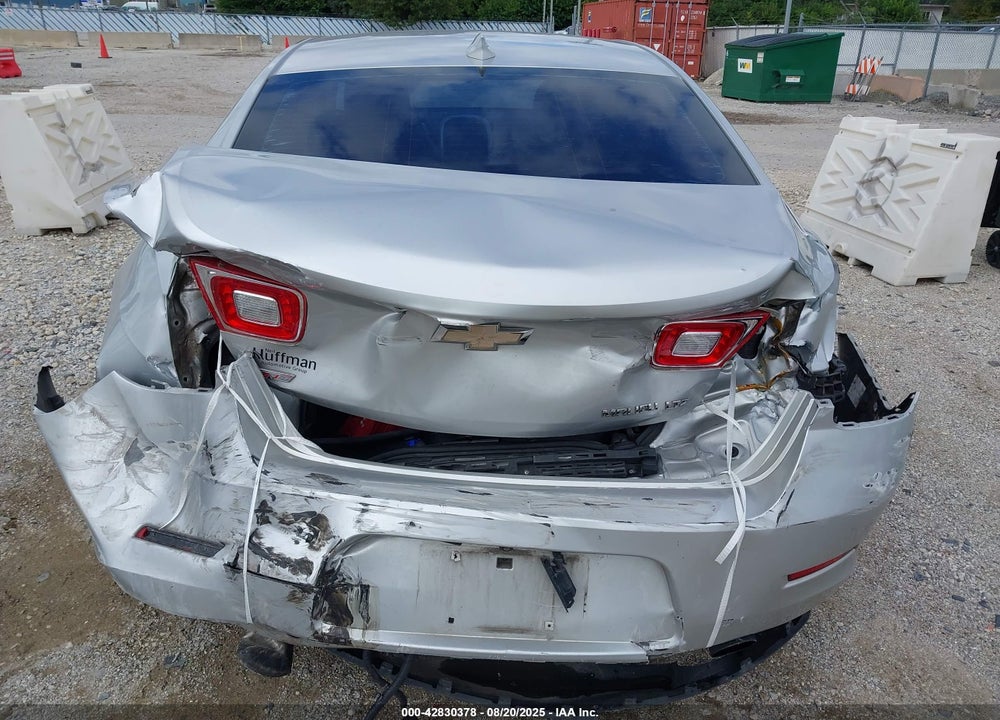2015 CHEVROLET MALIBU VIN: 1G11G5SX9FF317409