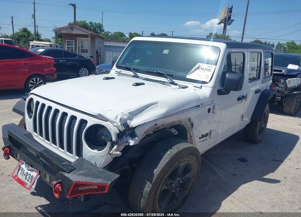 2021 JEEP WRANGLER UNLIMITED SPORT ALTITUDE 4X4 VIN: 1C4HJXDNXMW818529