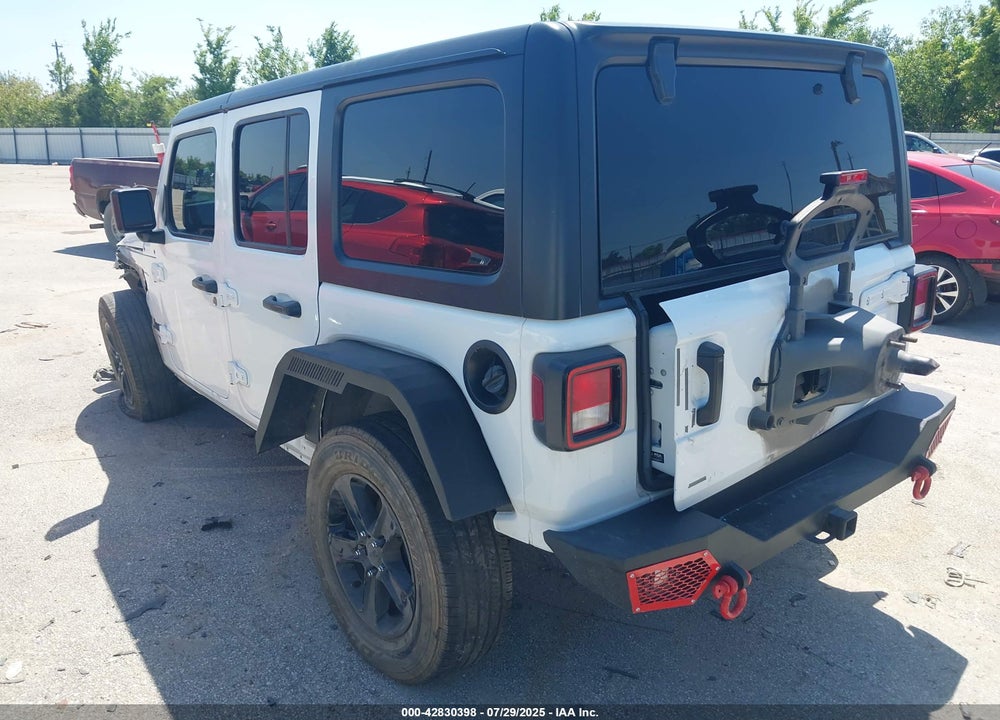 2021 JEEP WRANGLER UNLIMITED SPORT ALTITUDE 4X4 VIN: 1C4HJXDNXMW818529