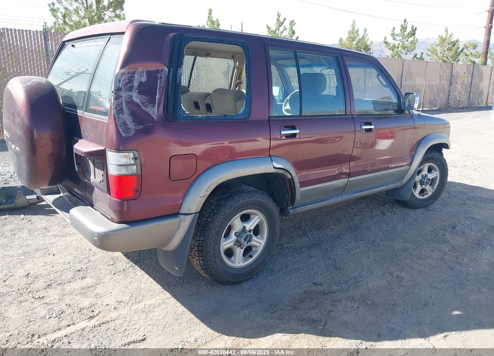 2000 ISUZU TROOPER LIMITED/LS/S VIN: JACDJ58X3Y7J18638