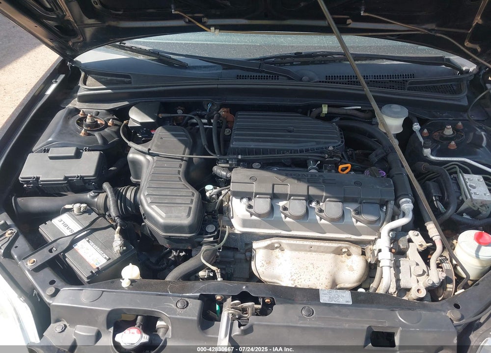 2001 HONDA CIVIC EX VIN: 1HGES26771L047351