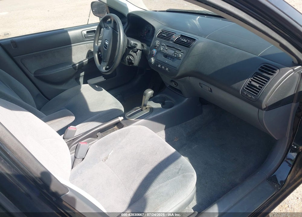 2001 HONDA CIVIC EX VIN: 1HGES26771L047351