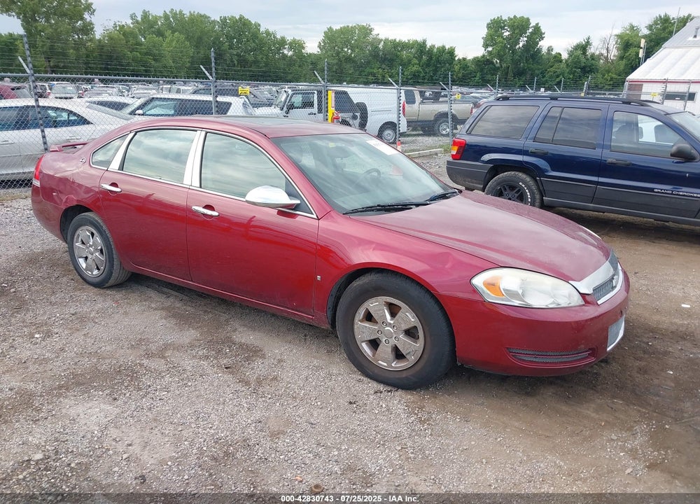 2008 CHEVROLET IMPALA VIN: 2G1WT58K881217275