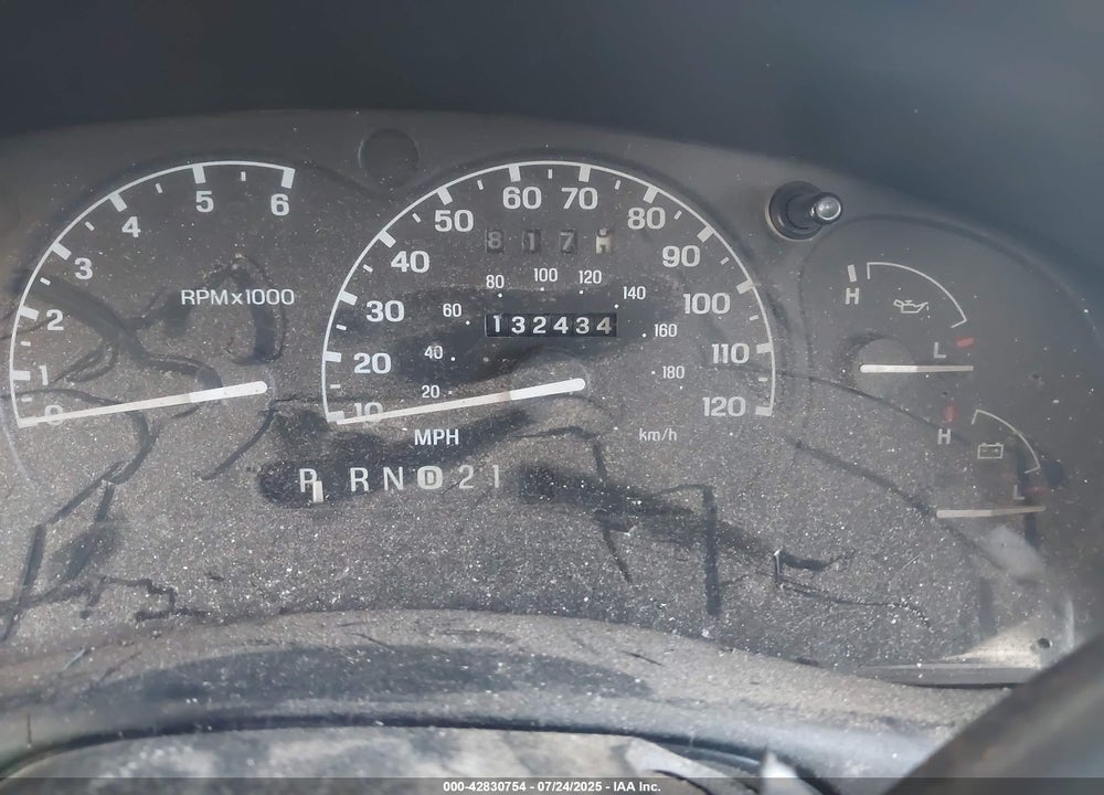 1999 FORD RANGER XL/XLT VIN: 1FTYR14V3XTA04184