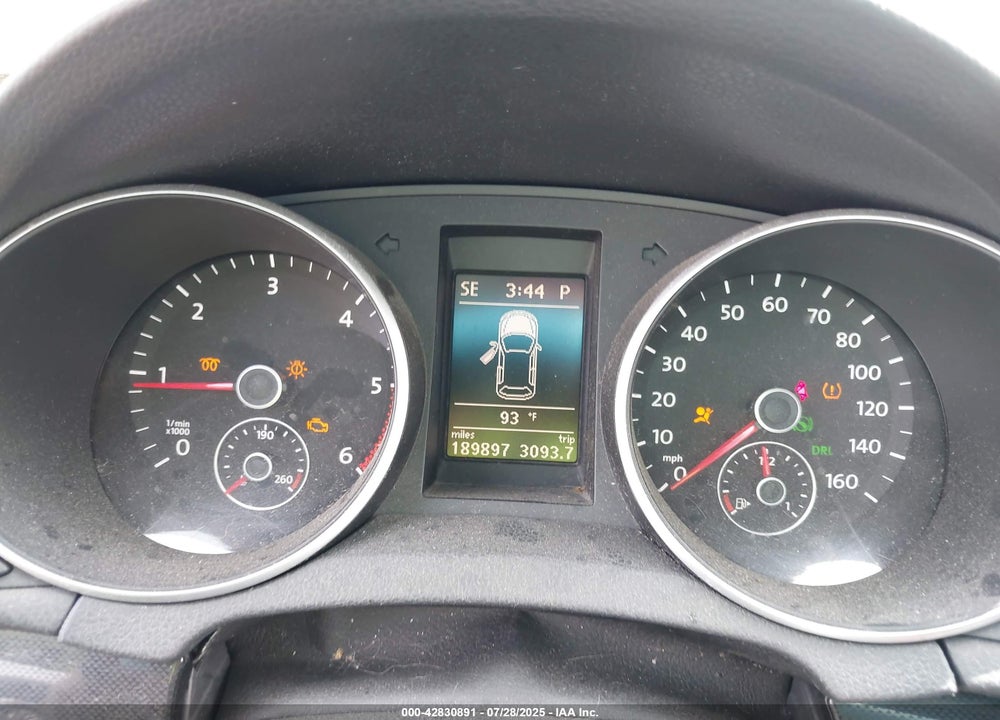 2012 VOLKSWAGEN JETTA VIN: 3VWPL7AJ3CM676088