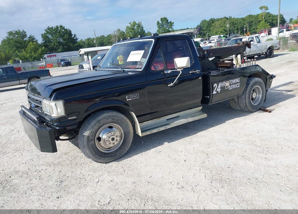 1988 FORD F350 VIN: 1FDJF37M2JNA06394
