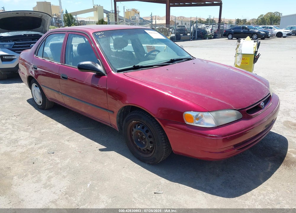 2000 TOYOTA COROLLA VIN: 1NXBR12EXYZ379988