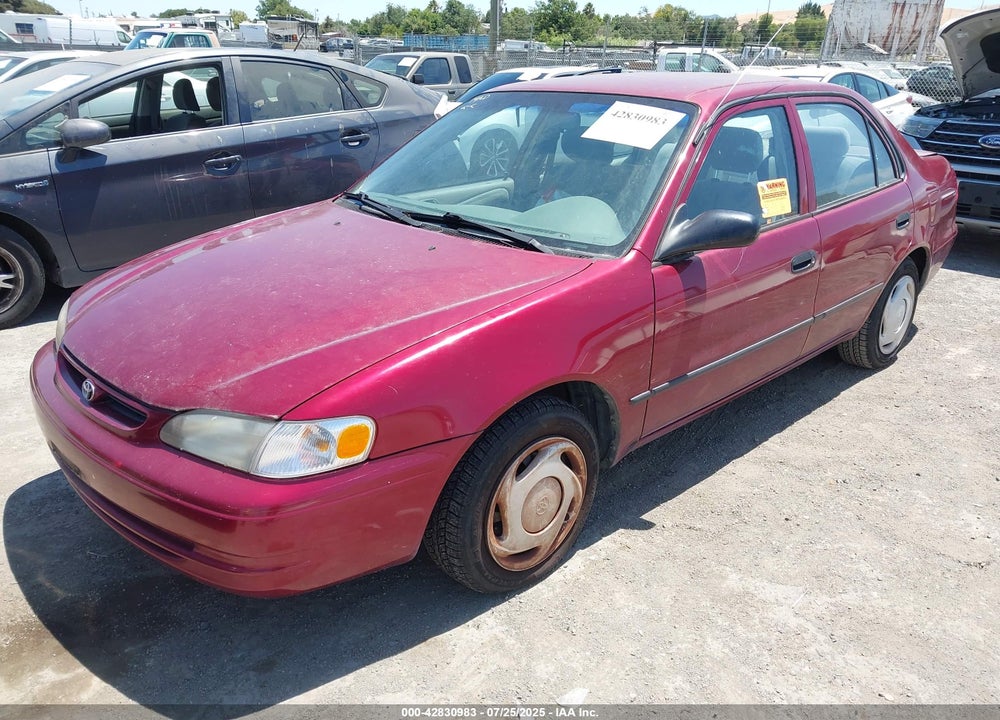2000 TOYOTA COROLLA VIN: 1NXBR12EXYZ379988
