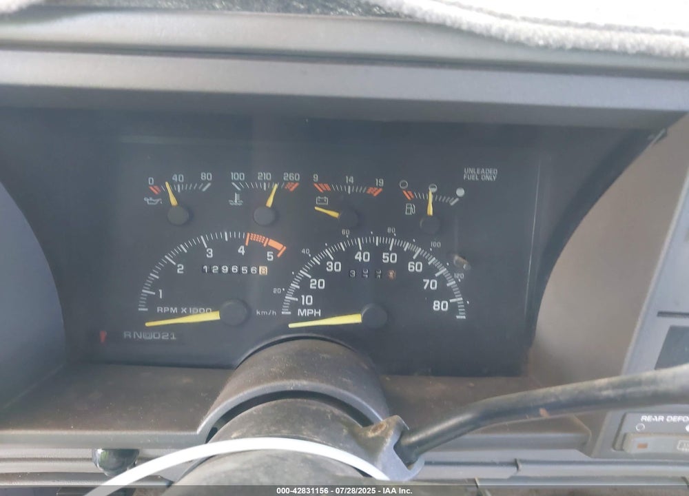 1994 CHEVROLET SUBURBAN K2500 VIN: 1GNGK26N3RJ376343