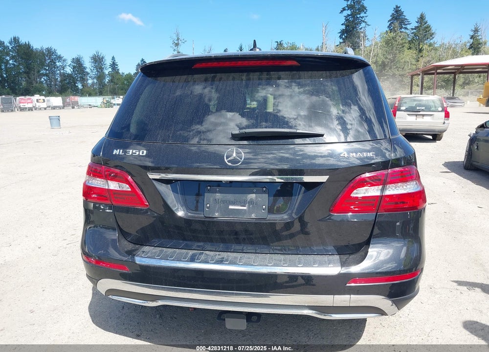 2015 MERCEDES-BENZ ML-CLASS VIN: 4JGDA5HB1FA576518