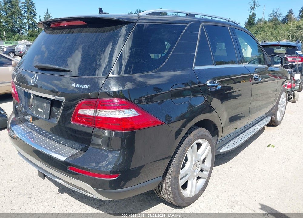 2015 MERCEDES-BENZ ML-CLASS VIN: 4JGDA5HB1FA576518