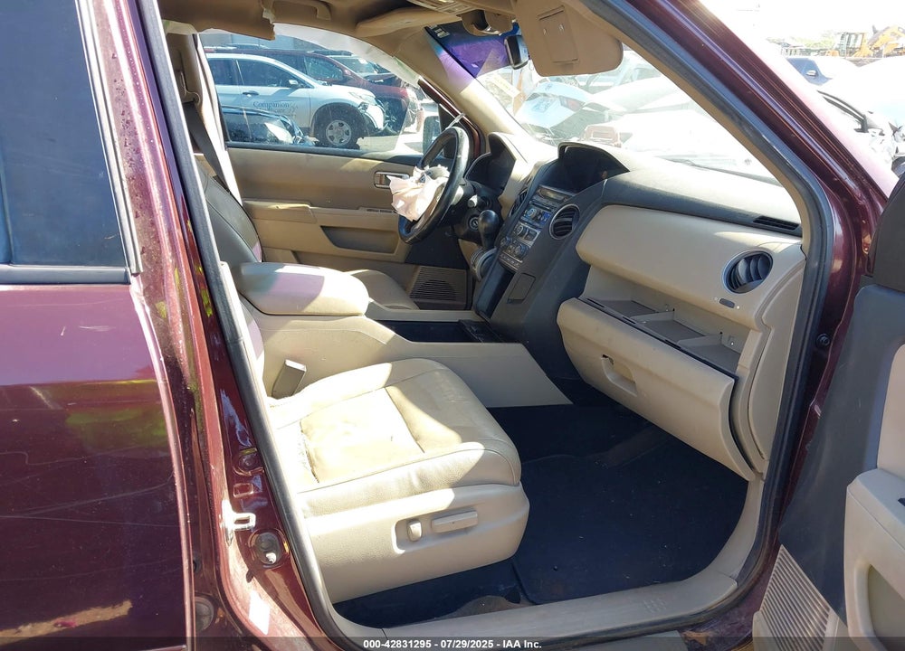 2013 HONDA PILOT EX-L VIN: 5FNYF4H55DB040980