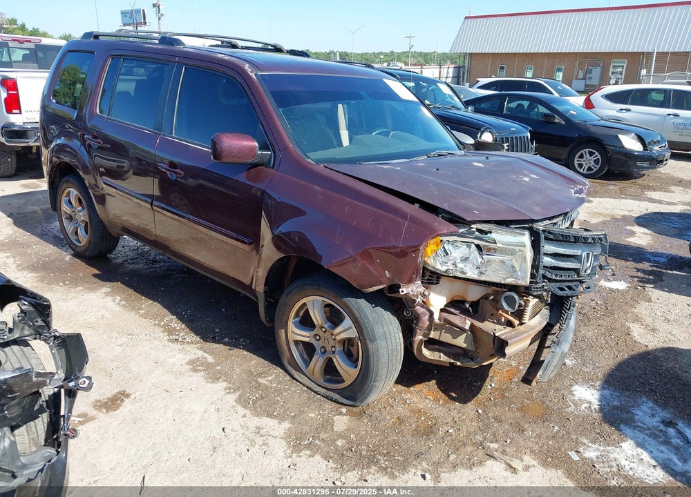 2013 HONDA PILOT EX-L VIN: 5FNYF4H55DB040980
