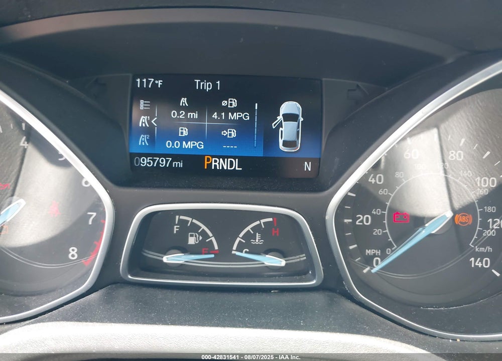 2015 FORD FOCUS VIN: 1FADP3F27FL233880