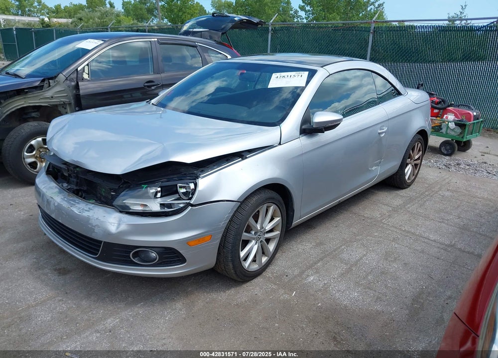 2012 VOLKSWAGEN EOS VIN: WVWBW7AH3CV010825