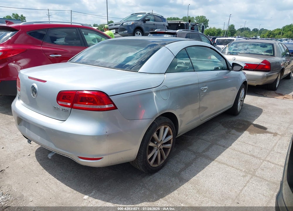 2012 VOLKSWAGEN EOS VIN: WVWBW7AH3CV010825