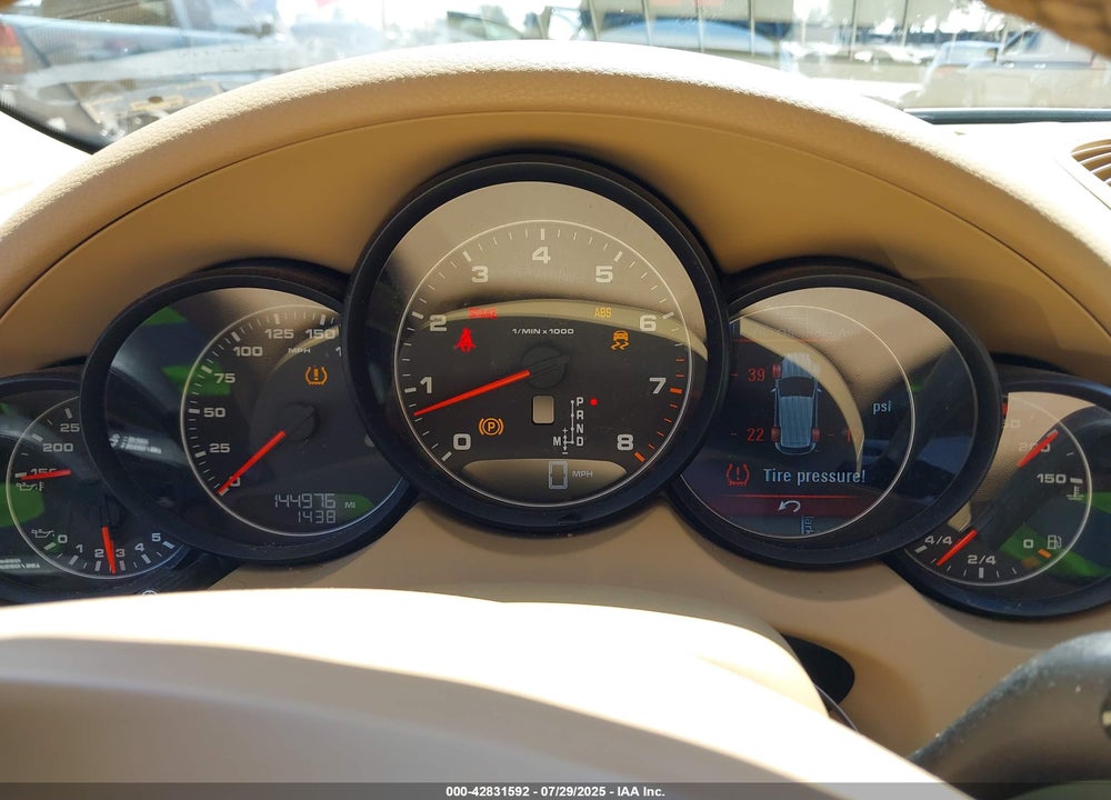 2011 PORSCHE CAYENNE VIN: WP1AA2A2XBLA01444