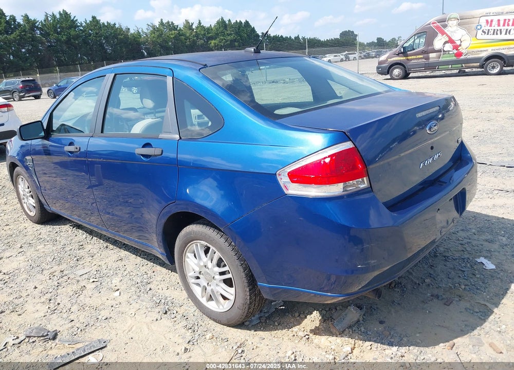 2008 FORD FOCUS VIN: 1FAHP35N98W172045