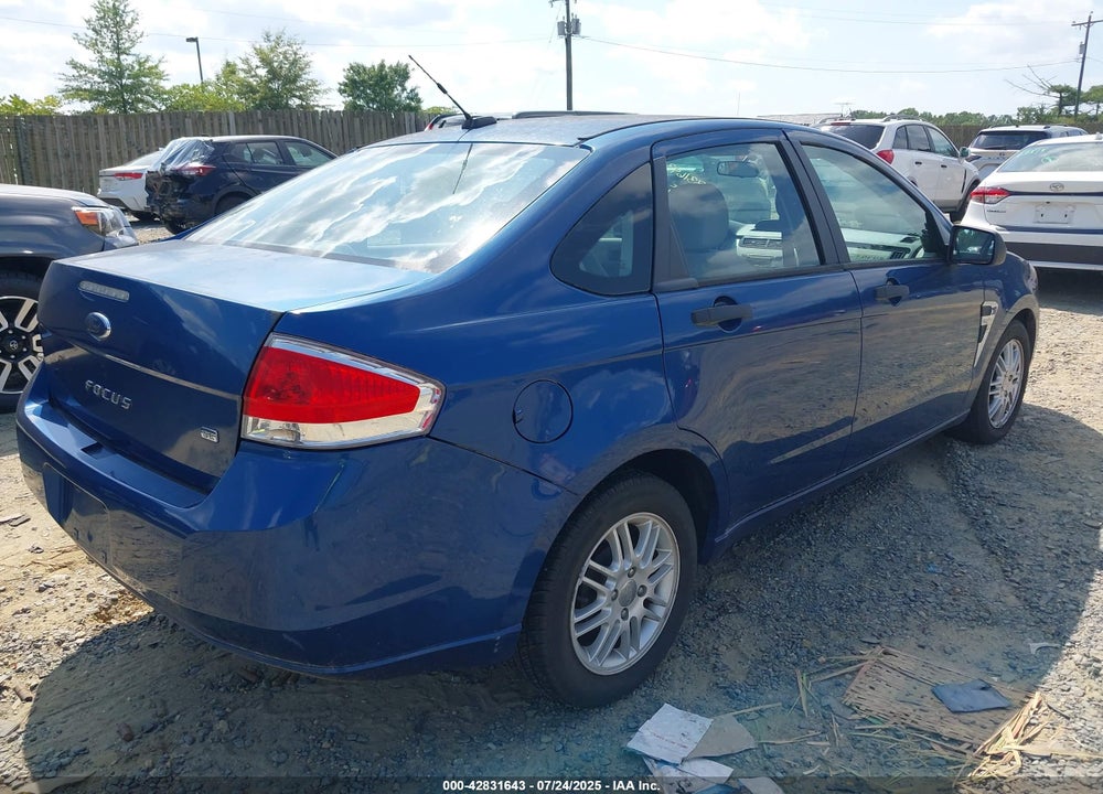 2008 FORD FOCUS VIN: 1FAHP35N98W172045