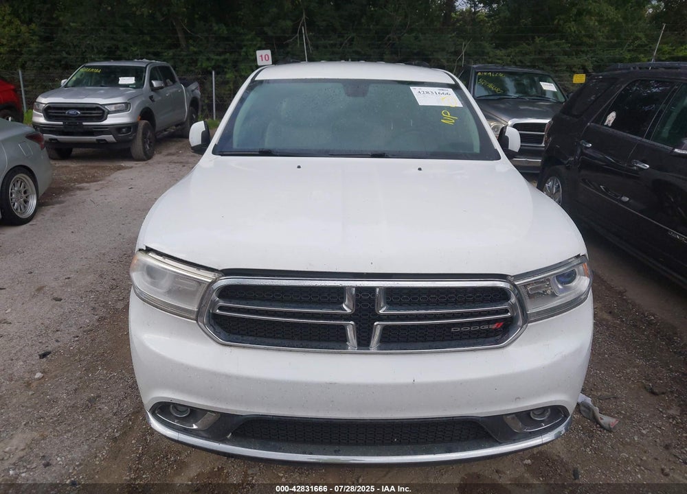 2015 DODGE DURANGO VIN: 1C4RDHDG9FC896520