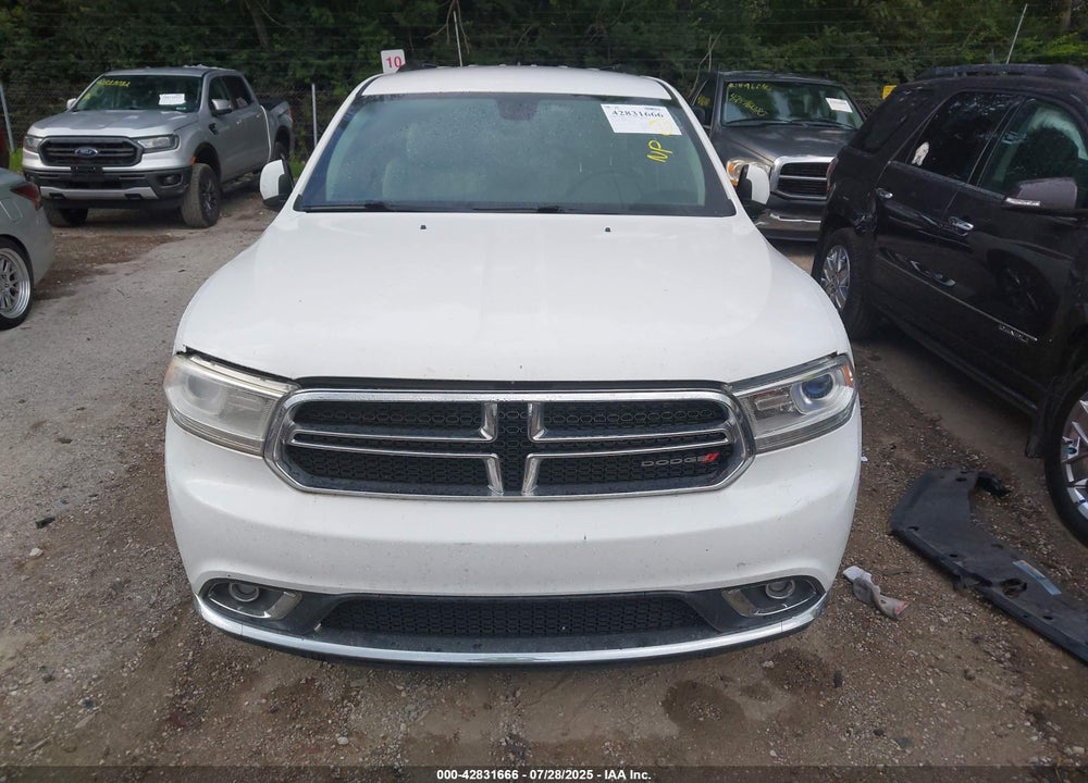 2015 DODGE DURANGO VIN: 1C4RDHDG9FC896520