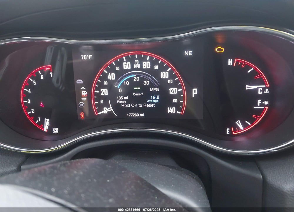 2015 DODGE DURANGO VIN: 1C4RDHDG9FC896520