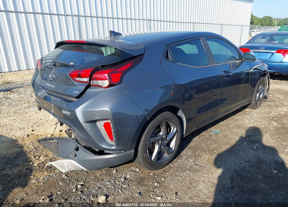 2019 HYUNDAI VELOSTER VIN: KMHTG6AF3KU018577