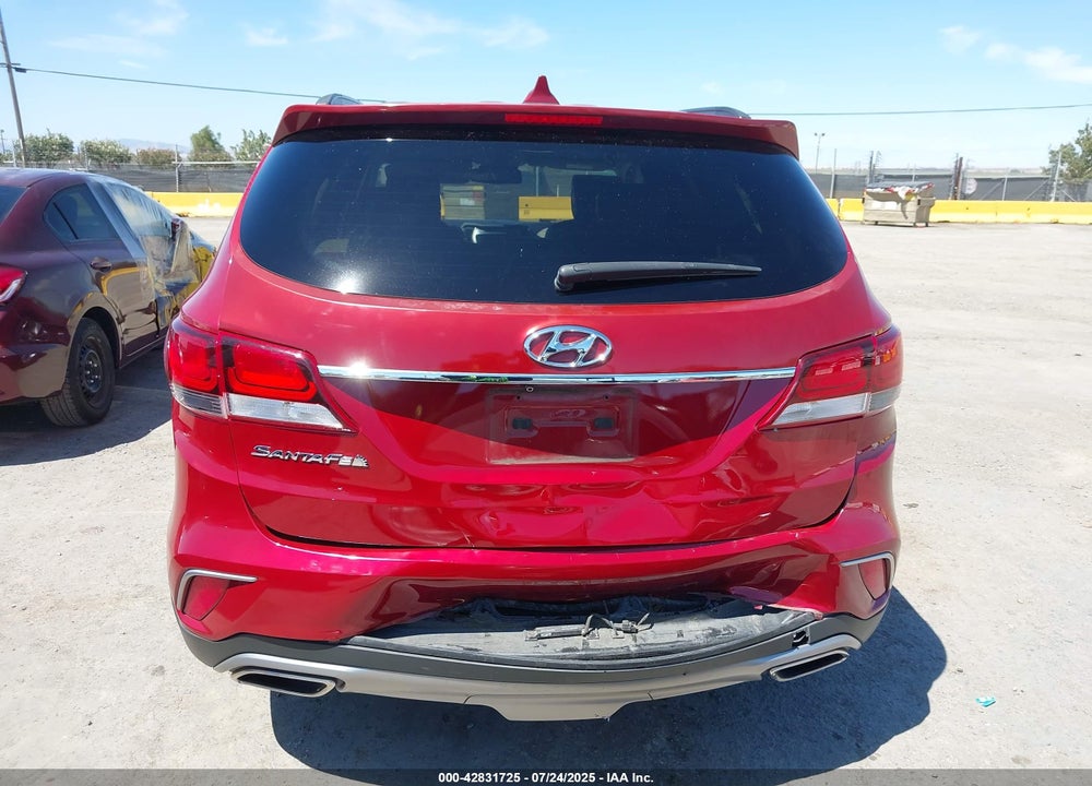 2017 HYUNDAI SANTA FE VIN: KM8SN4HF3HU196798