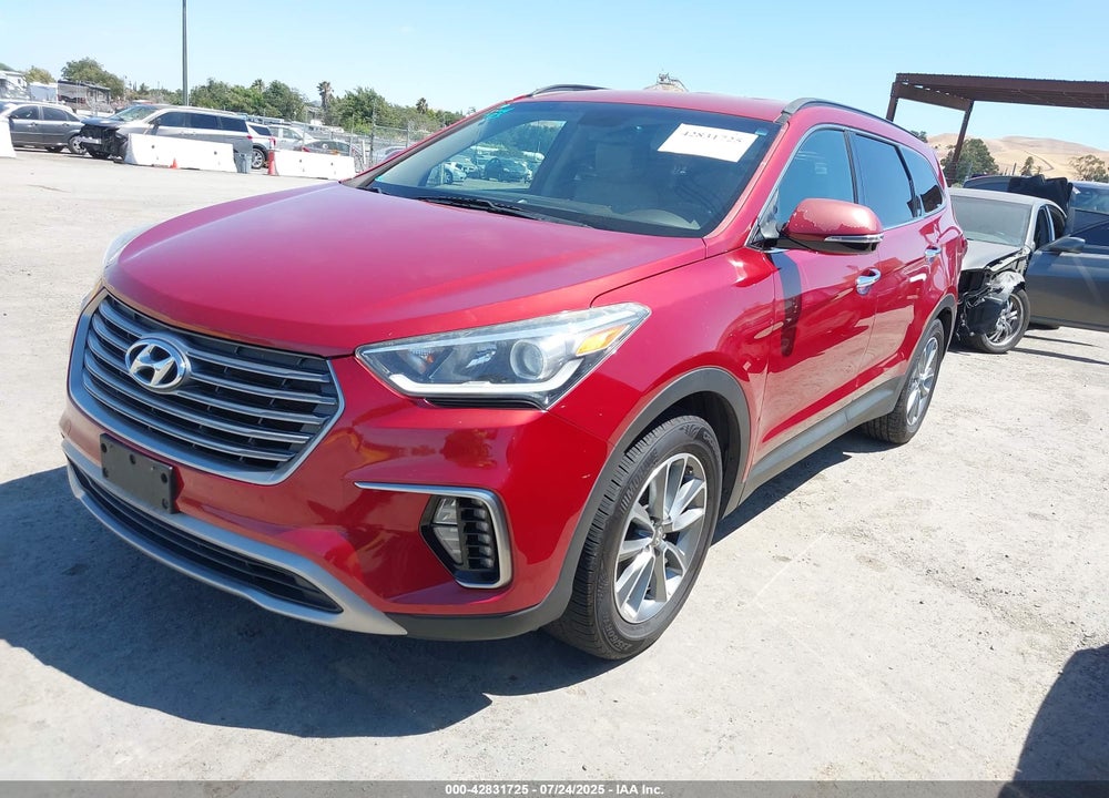 2017 HYUNDAI SANTA FE VIN: KM8SN4HF3HU196798