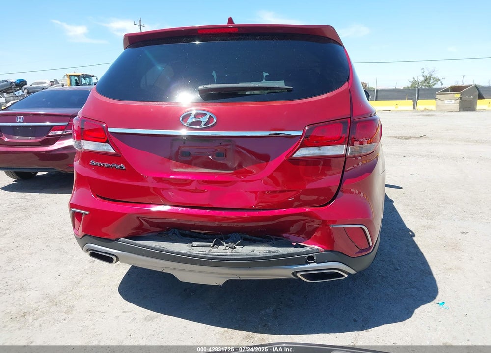 2017 HYUNDAI SANTA FE VIN: KM8SN4HF3HU196798