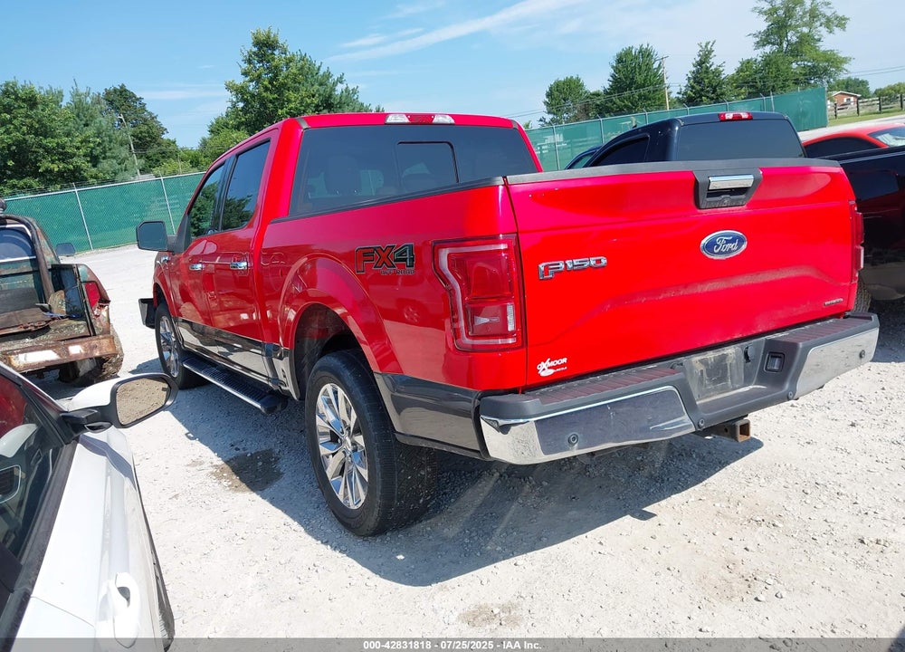 2016 FORD F-150 VIN: 1FTEW1EF7GKF42900