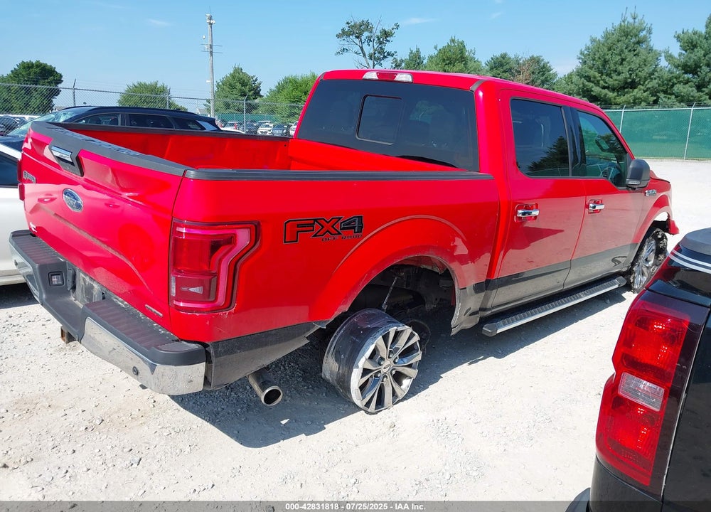 2016 FORD F-150 VIN: 1FTEW1EF7GKF42900