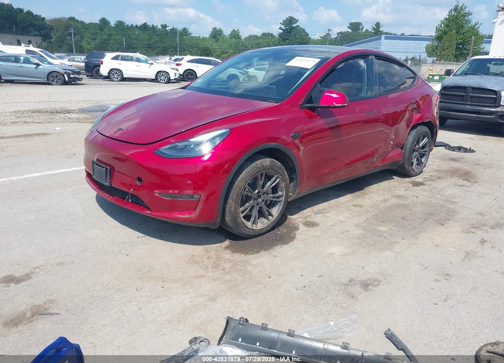 2024 TESLA MODEL Y LONG RANGE DUAL MOTOR ALL-WHEEL DRIVE VIN: 7SAYGDEE7RF181495