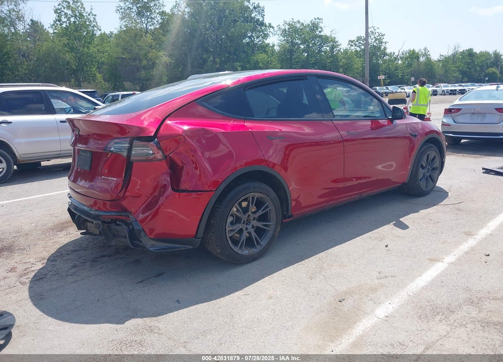 2024 TESLA MODEL Y LONG RANGE DUAL MOTOR ALL-WHEEL DRIVE VIN: 7SAYGDEE7RF181495